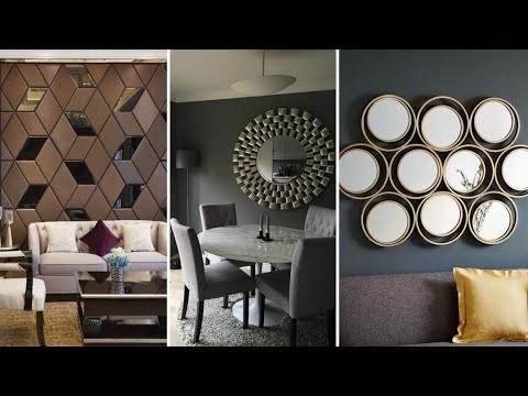 آینه دکوراتیو بدون قاب و باریک مناسب راهرو